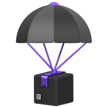 Airdrop Package  3D Icon