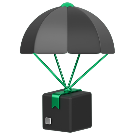 Airdrop Package  3D Icon
