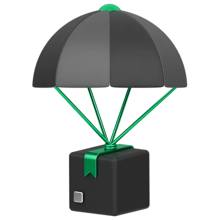 Airdrop Package  3D Icon