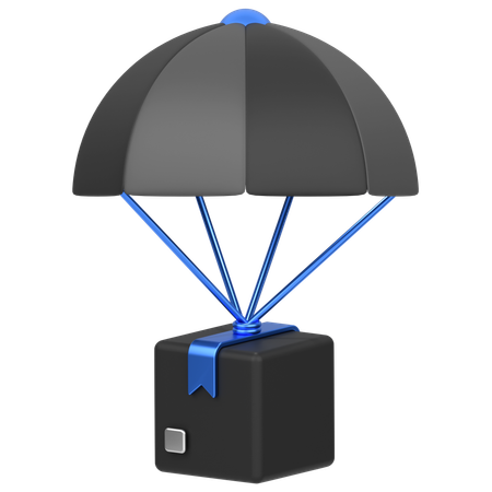 Airdrop Package  3D Icon
