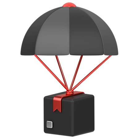 Airdrop Package  3D Icon