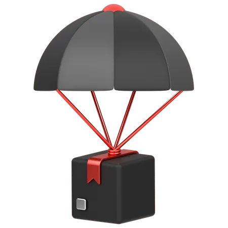 Airdrop Package  3D Icon