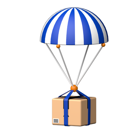 Airdrop Package  3D Icon