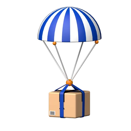 Airdrop-Paket  3D Icon