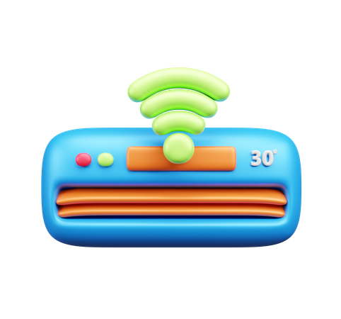 Aire acondicionado  3D Icon