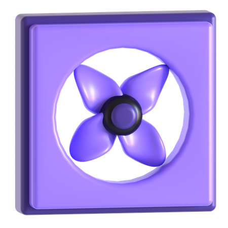 Aire acondicionado  3D Icon