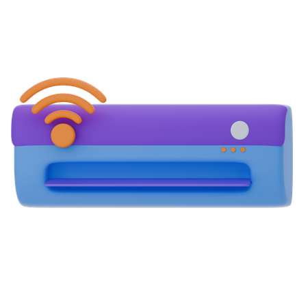 Aire acondicionado inteligente  3D Icon