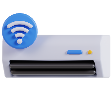 Aire acondicionado inteligente  3D Icon