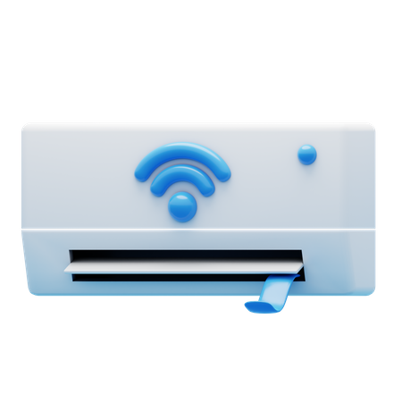 Aire acondicionado inteligente  3D Icon