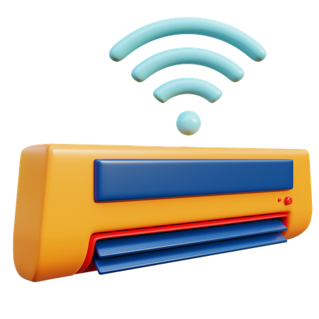 Aire acondicionado inteligente  3D Icon