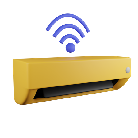 Aire acondicionado inteligente  3D Icon