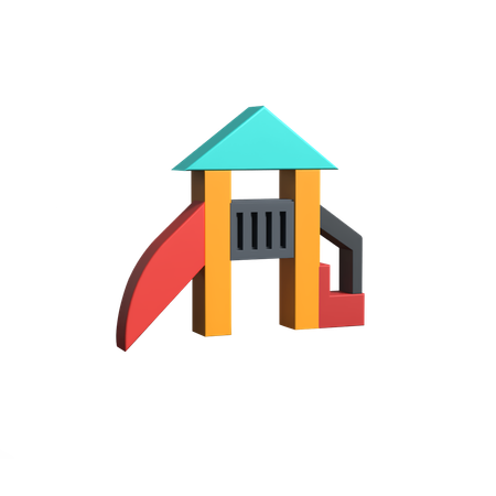 Aire de jeux  3D Icon
