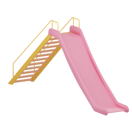 Toboggan pour aire de jeux  3D Icon