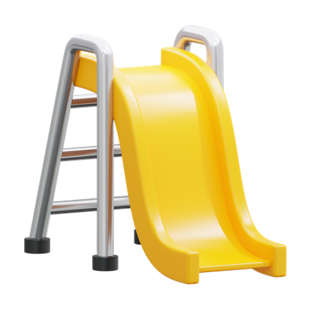 Toboggan pour aire de jeux  3D Icon