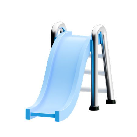 Toboggan pour aire de jeux  3D Icon