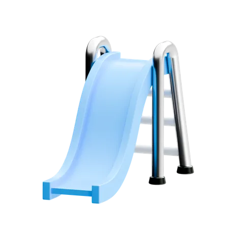 Toboggan pour aire de jeux  3D Icon