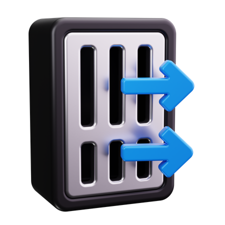 Airflow Design  3D Icon