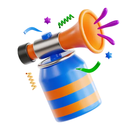 Airhorn  3D Icon