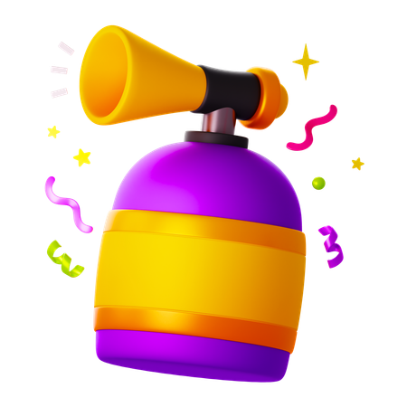 Airhorn  3D Icon