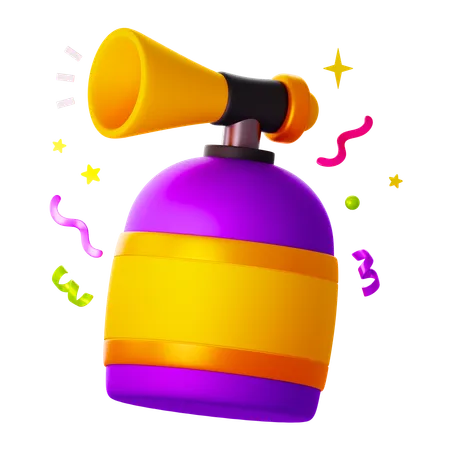 Airhorn  3D Icon