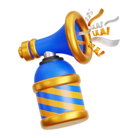 Airhorn  3D Icon