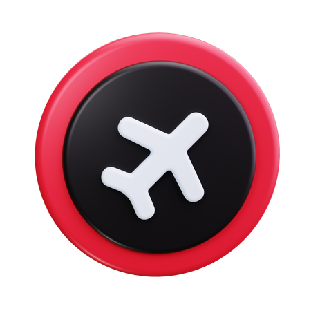 Airline Logo  3D Icon