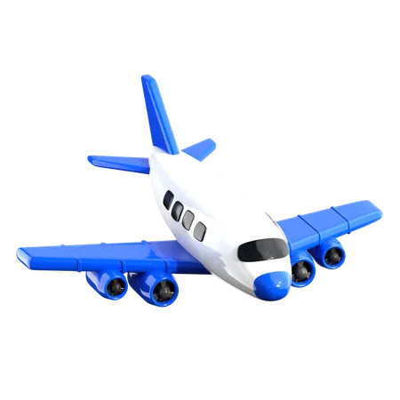 Airplane 3 D Airport Icon 3D Icon