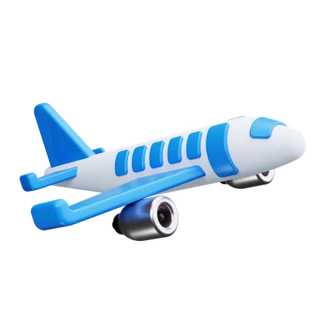 飛行機  3D Icon