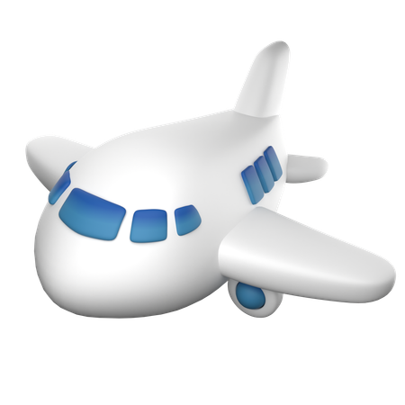 飛行機  3D Icon