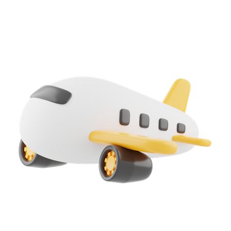 飛行機  3D Icon