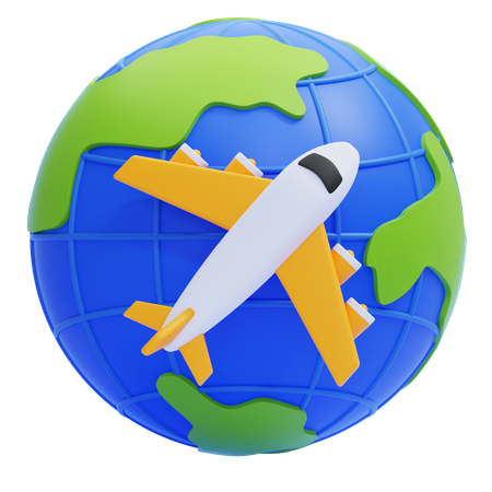 Airplane  3D Icon