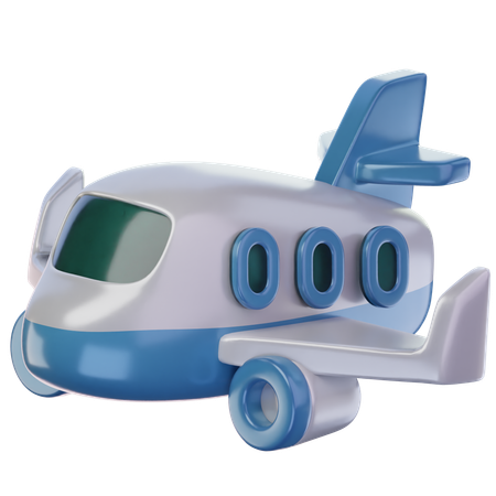 Airplane  3D Icon
