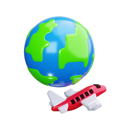 Airplane  3D Icon
