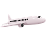 3d airplane icon
