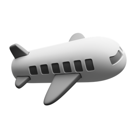 Airplane  3D Icon
