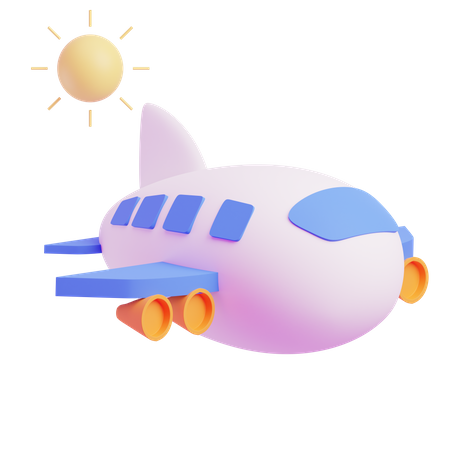 Airplane  3D Icon