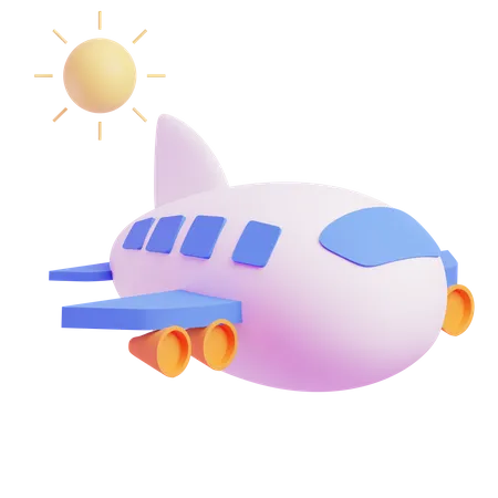 Airplane  3D Icon