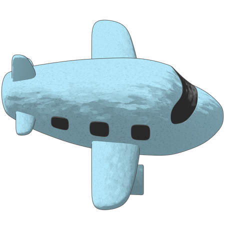 Airplane  3D Icon