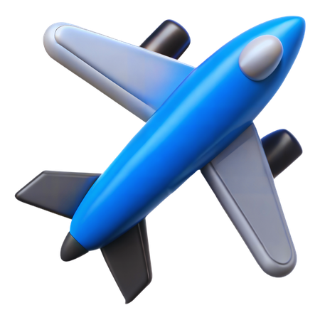 Airplane  3D Icon