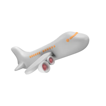 Airplane  3D Icon