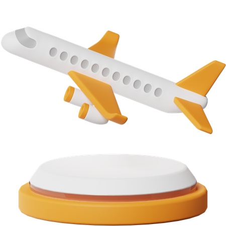 Airplane  3D Icon