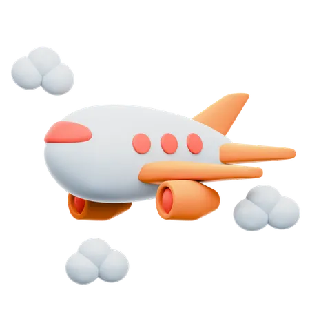 Airplane  3D Icon