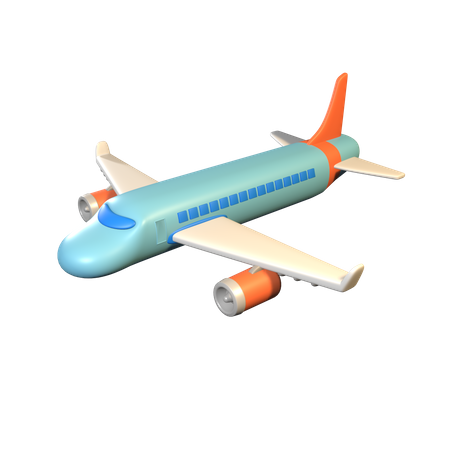 Airplane  3D Icon