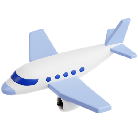 Airplane  3D Icon