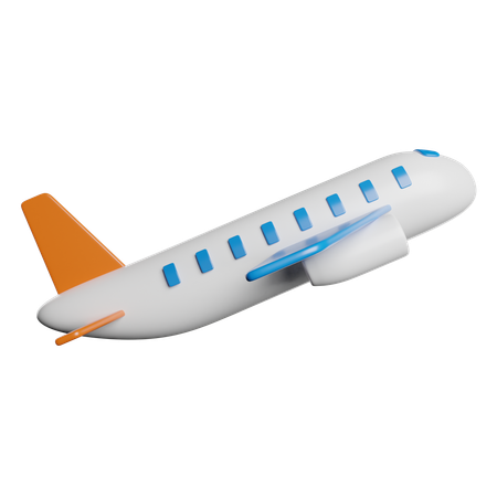 Airplane  3D Icon