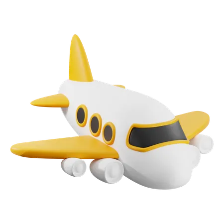Airplane  3D Icon