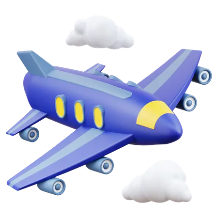 Airplane  3D Icon