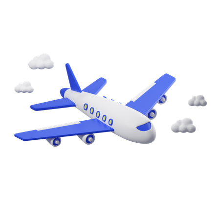 Airplane  3D Icon