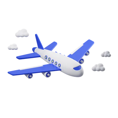 Airplane  3D Icon