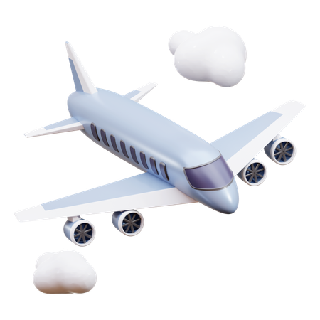 Airplane  3D Icon